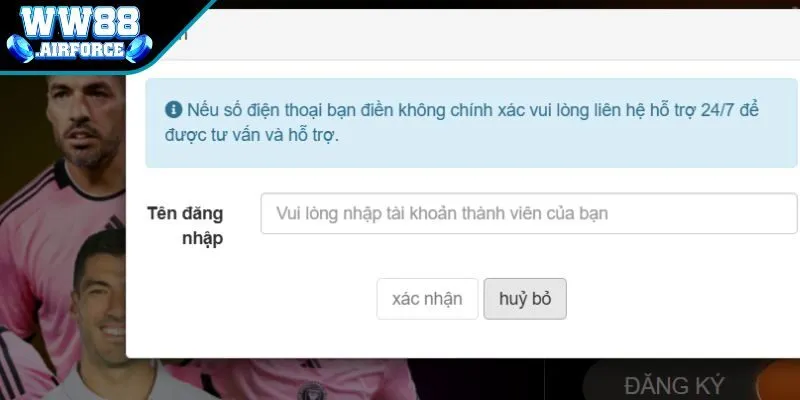 Làm gì khi quên mật khẩu truy cập nền tảng?