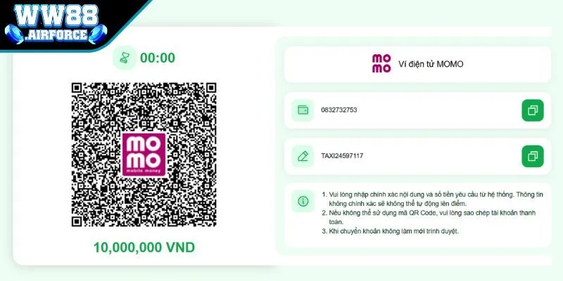Quy định gửi vốn đặt cược qua ví điện tử